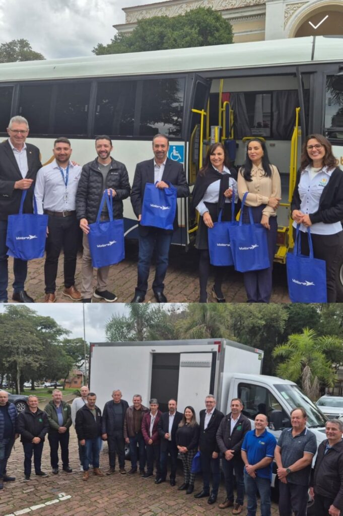 Coopersanta e APAE recebem veículos viabilizados por emenda do deputado Heitor Schuch