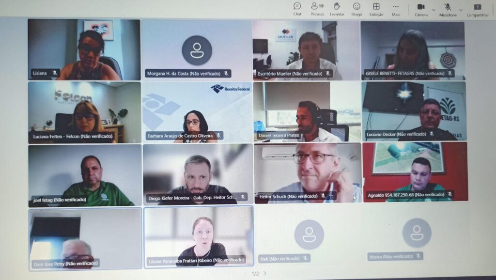 Deputado Heitor Schuch e Fetag discutem regras do IR da atividade rural com a Receita Federal